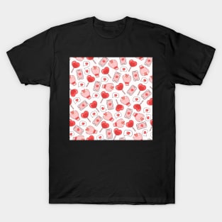 Love you pattern T-Shirt